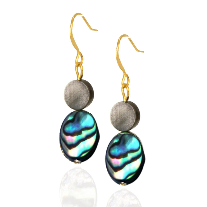 abalone earrings
