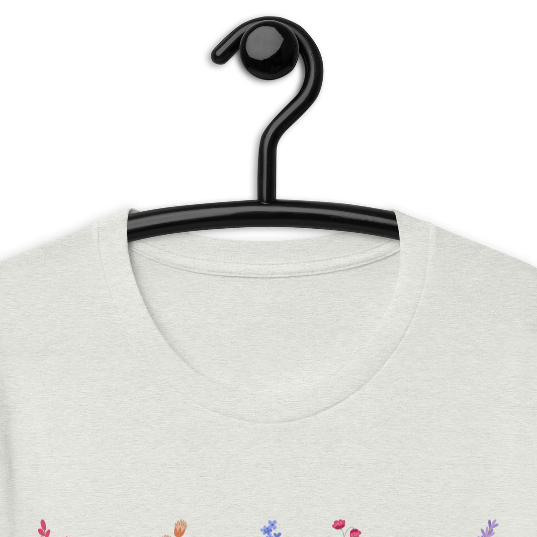 Flower Graphic t-shirt for women Beautiful Flowers Garden Shirt gift for her