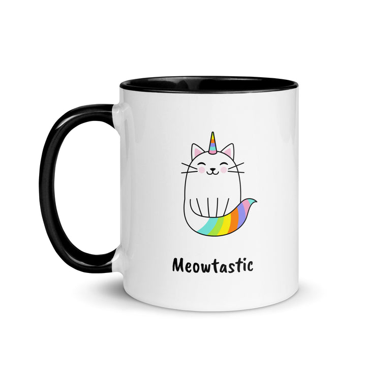 cat unicorn mug meowtastic