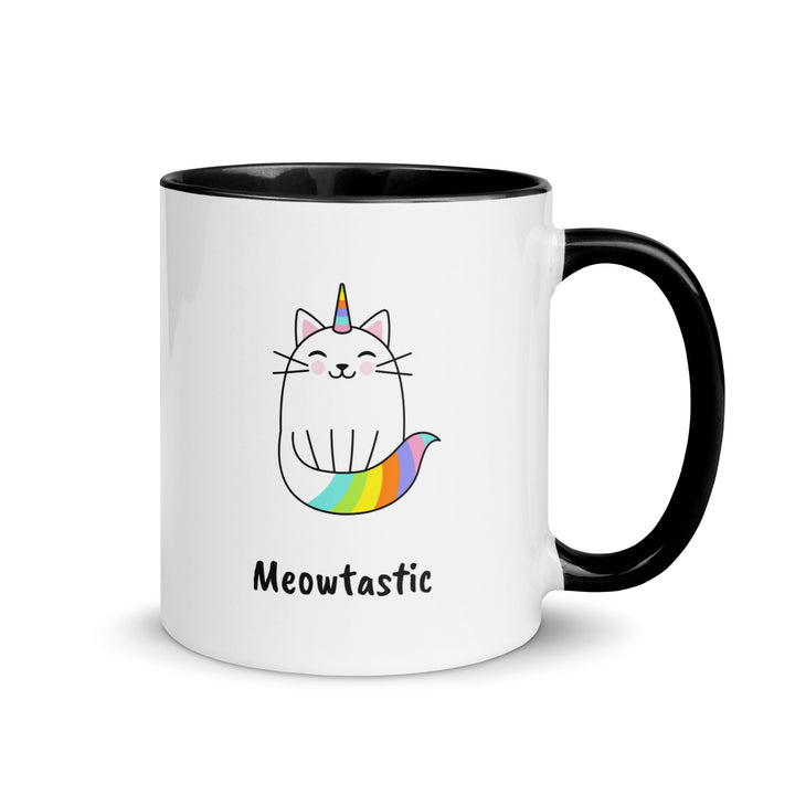cat unicorn mug meowtastic