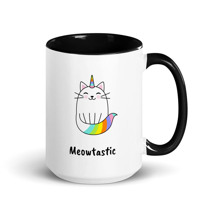 cat unicorn mug meowtastic