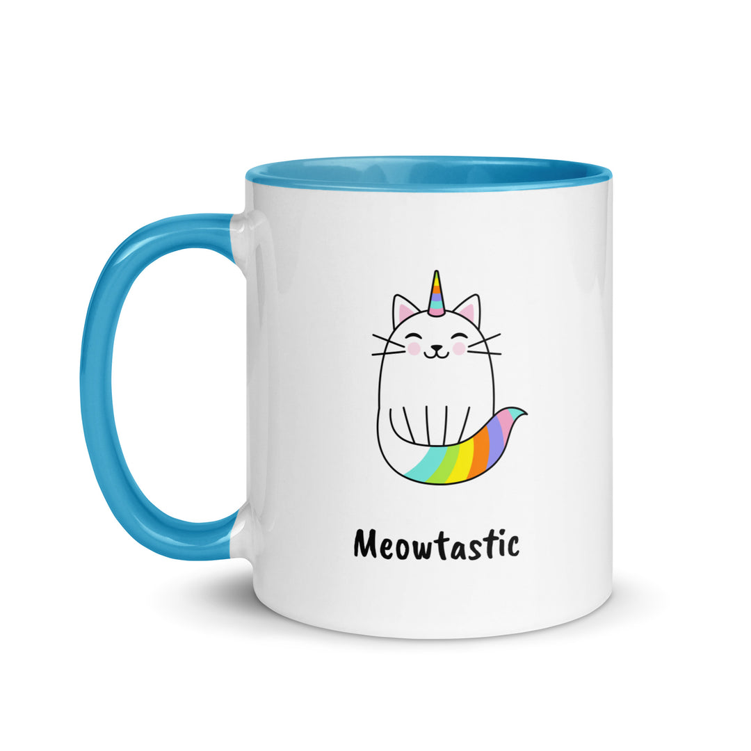 cat unicorn mug meowtastic