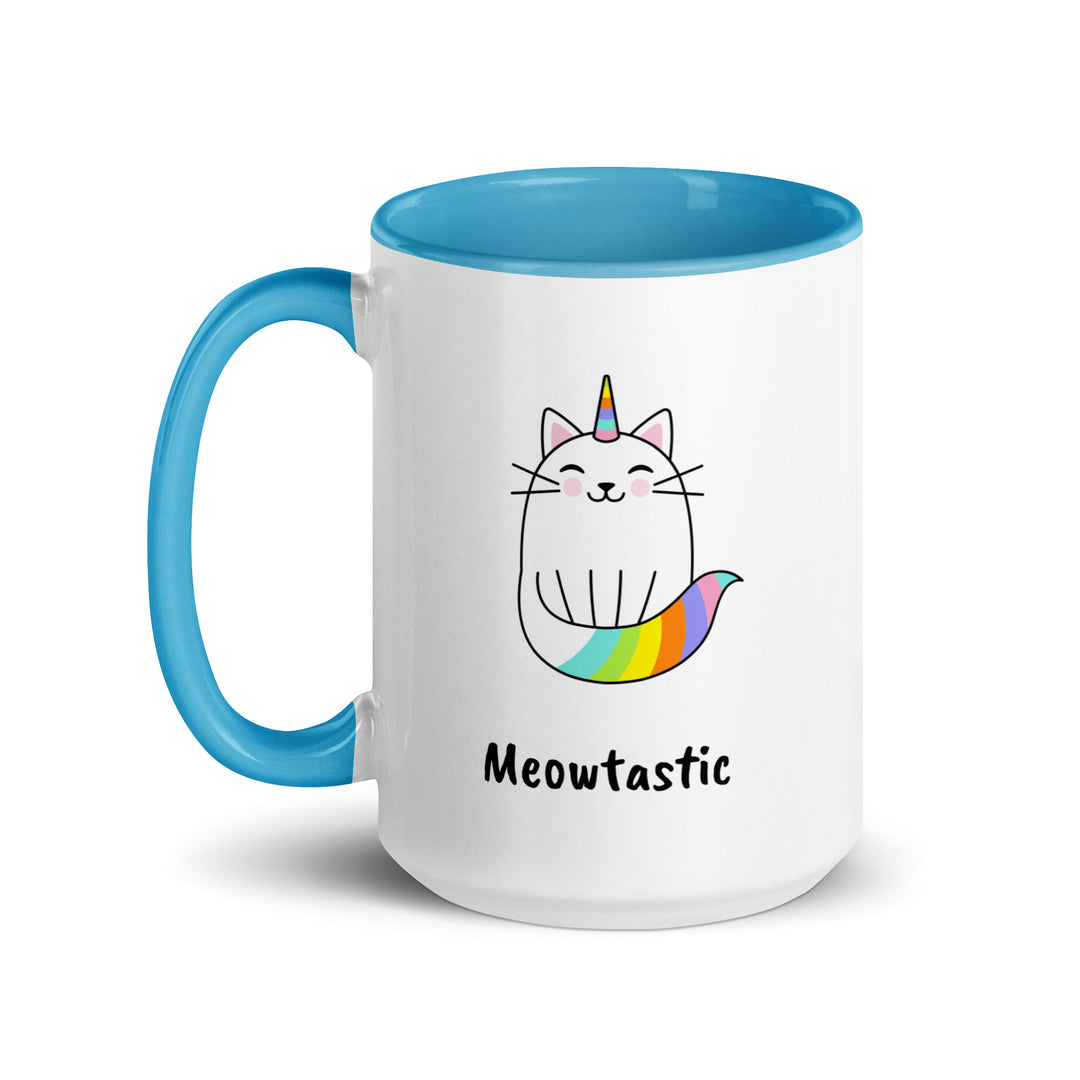 cat unicorn mug meowtastic