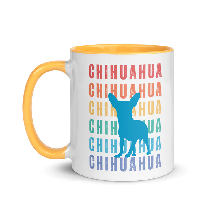 Chihuahua Chihuahua Mug with Color Inside