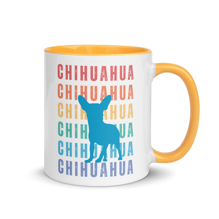 Chihuahua Chihuahua Mug with Color Inside