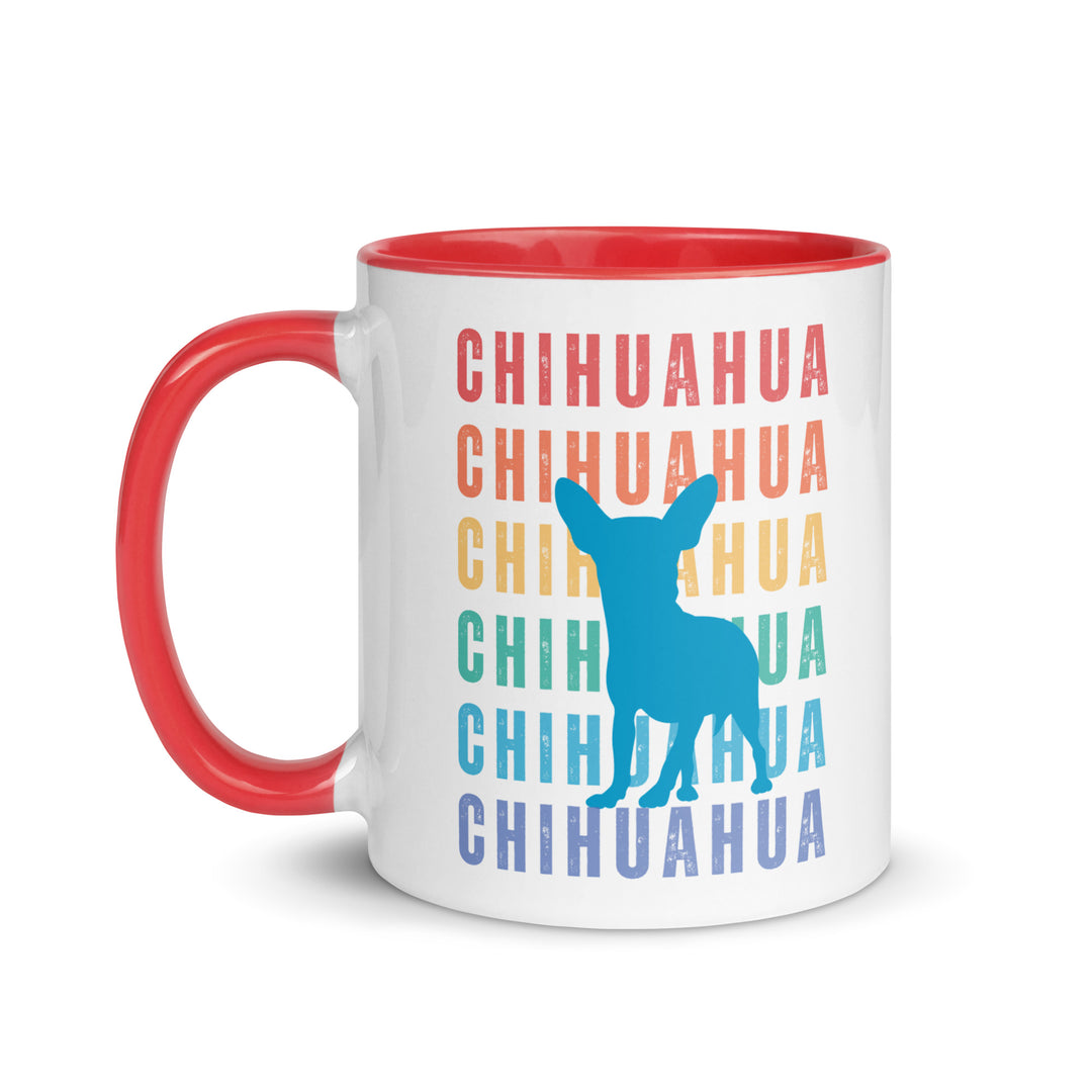 Chihuahua Chihuahua Mug with Color Inside