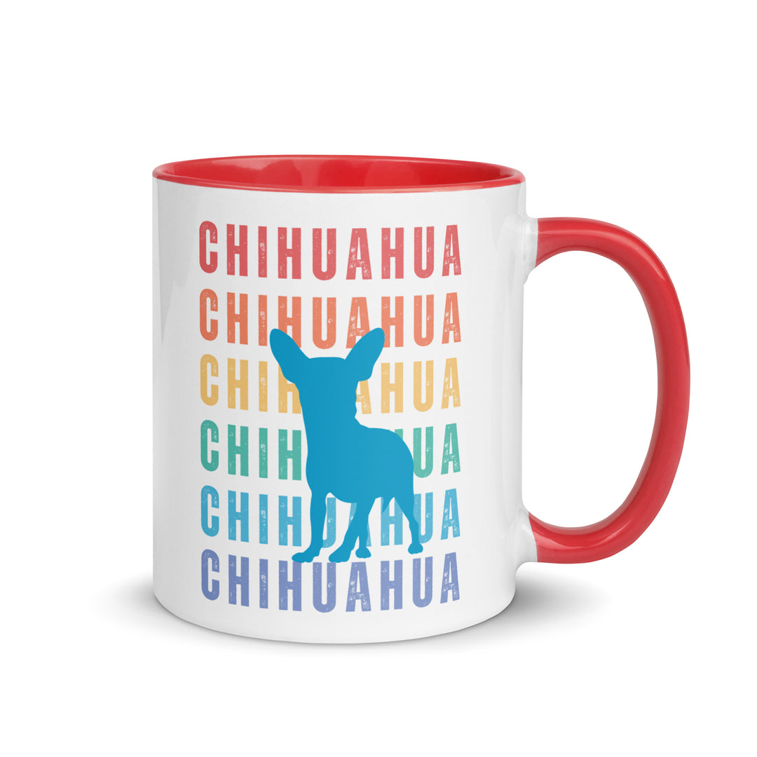 Chihuahua Chihuahua Mug with Color Inside