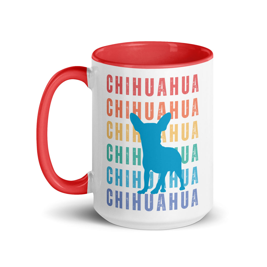 Chihuahua Chihuahua Mug with Color Inside