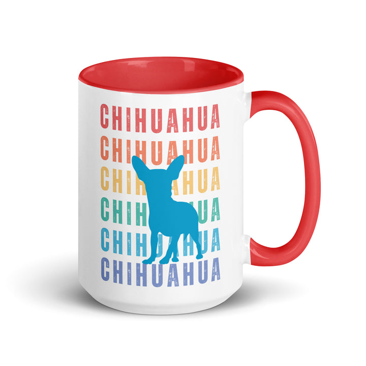 Chihuahua Chihuahua Mug with Color Inside