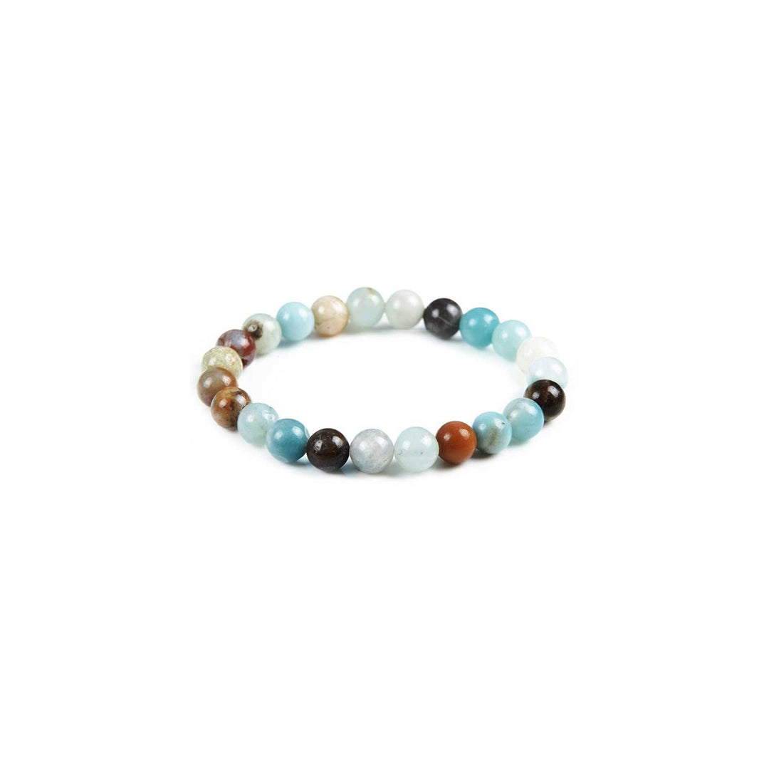 Amazonite Stone Stretch Bracelet