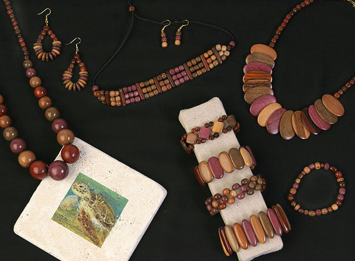 wood jewelry