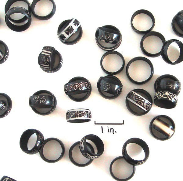 fair trade jewelry wholesale natural tagua seed rings