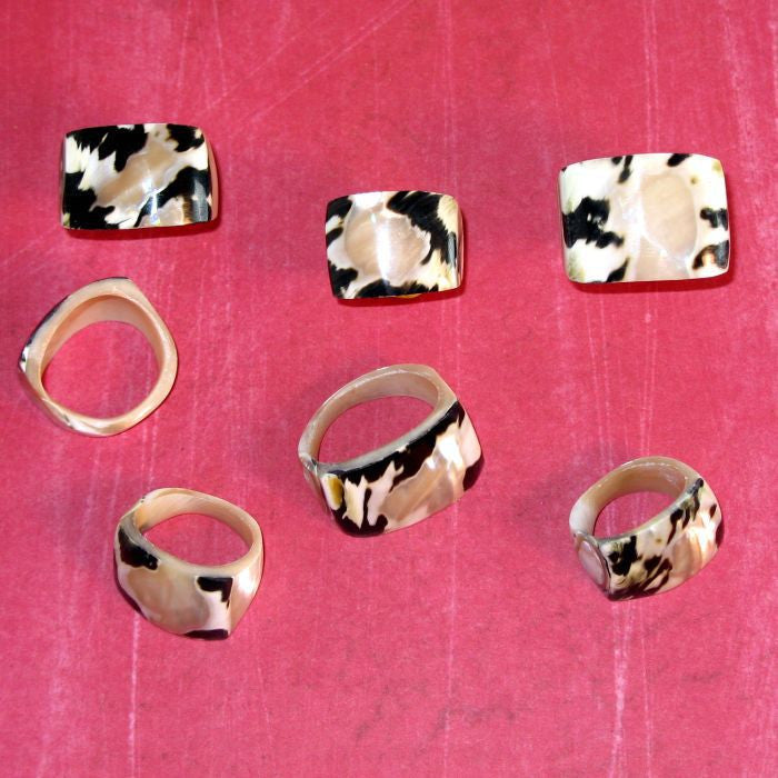 Solid Shell Ring