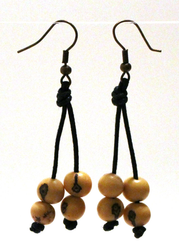 Light Bulk Wholesale Rain Forest Seed Dangle Earrings