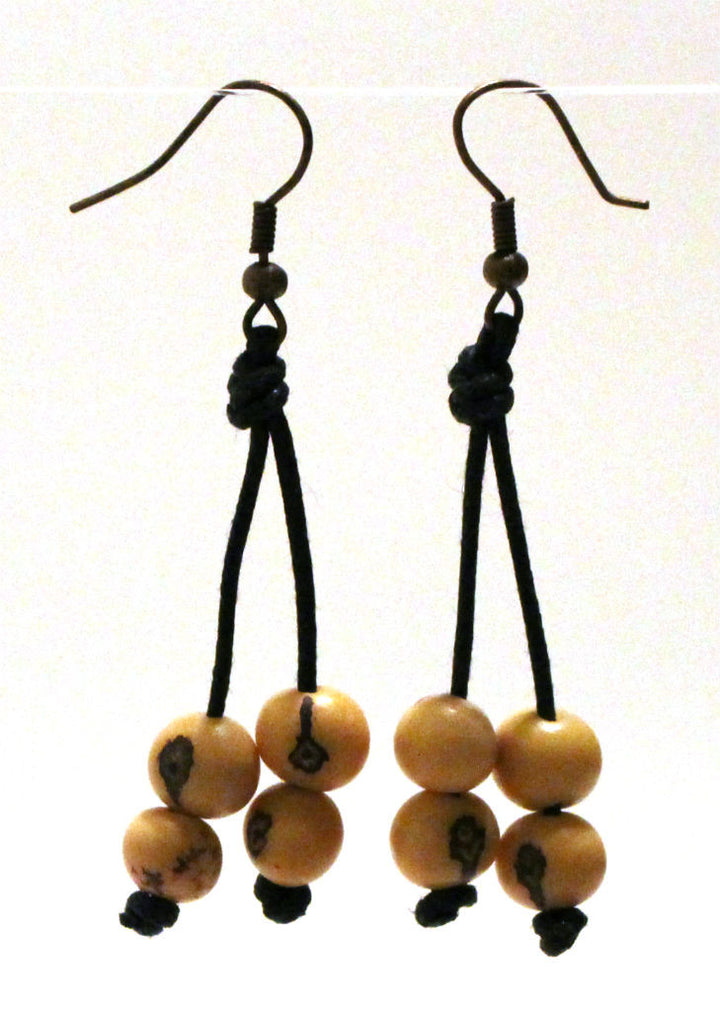 Light Bulk Wholesale Rain Forest Seed Dangle Earrings