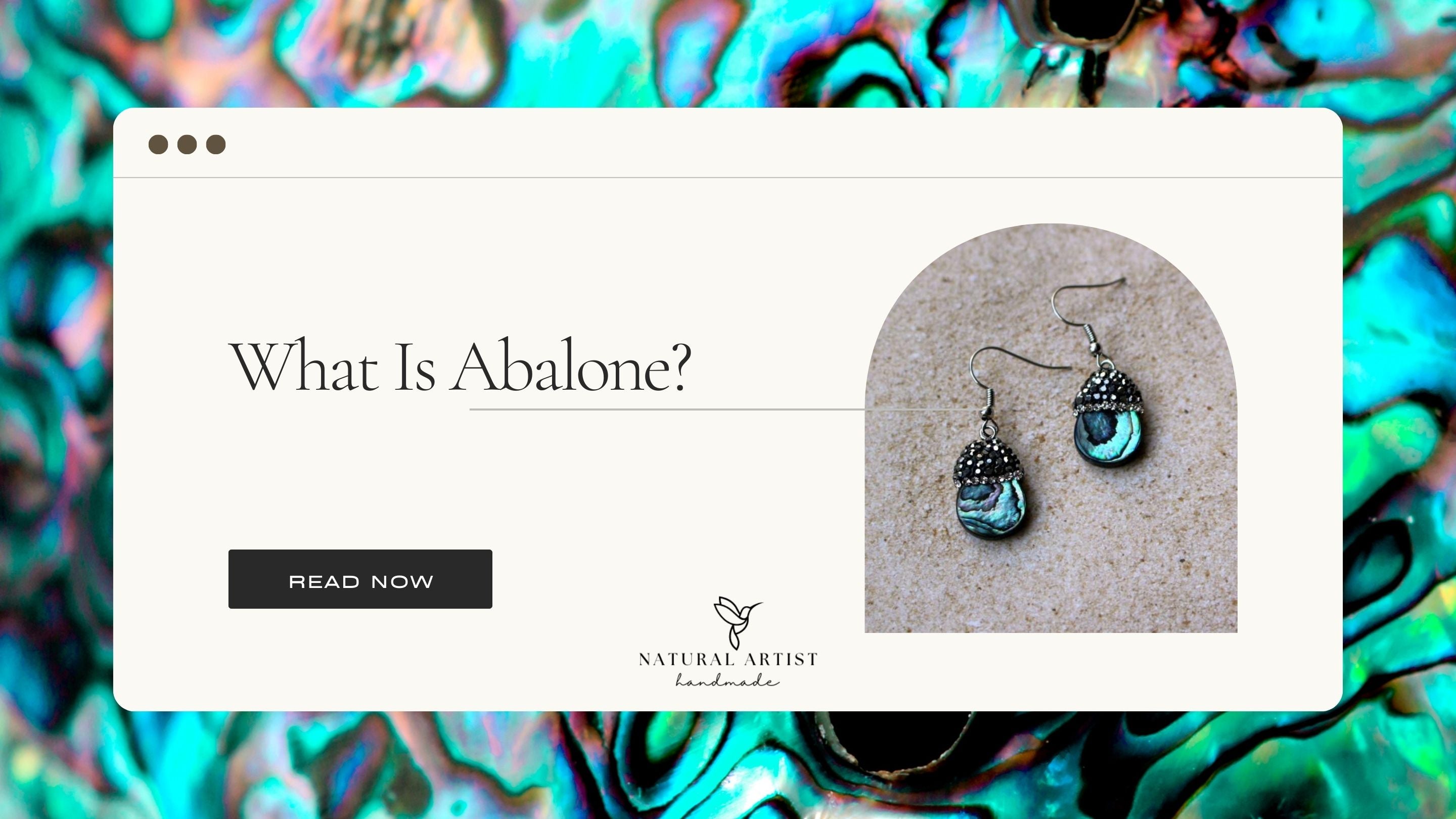 What Is Abalone | Abalone Shell Jewelry | Natural Artist