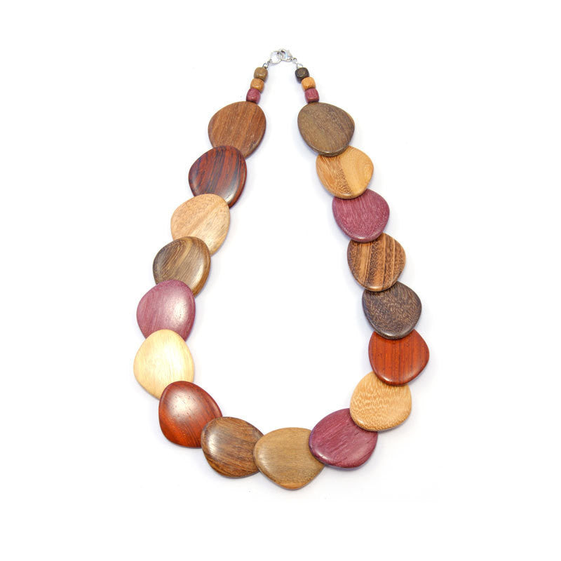  costa rica jewelry | wood necklace | handmade fair trade jewelry