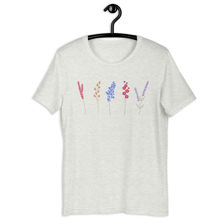 Flower Graphic t-shirt for women Beautiful Flowers Garden Shirt gift for her