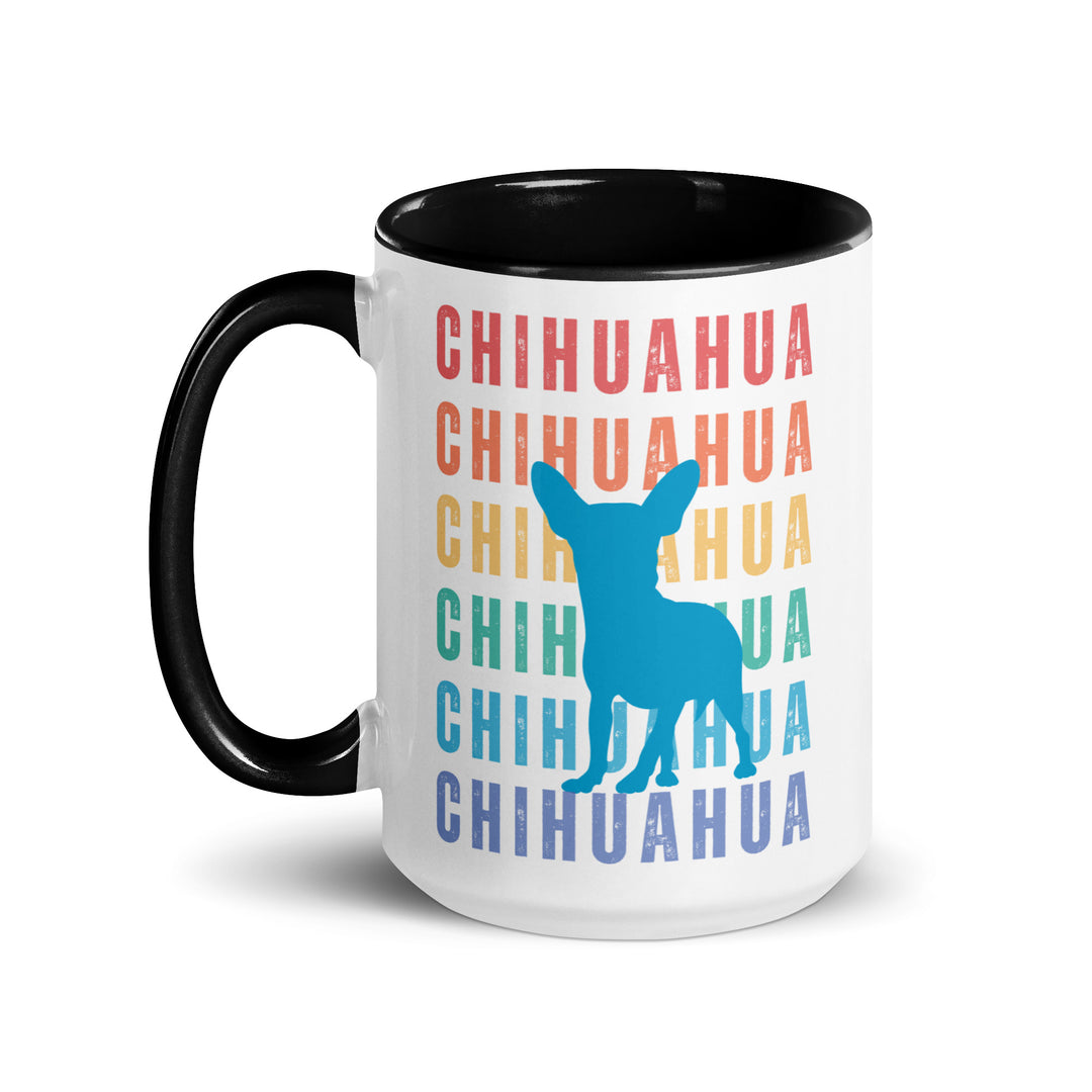 chi coffee mug 15 oz with black interior
