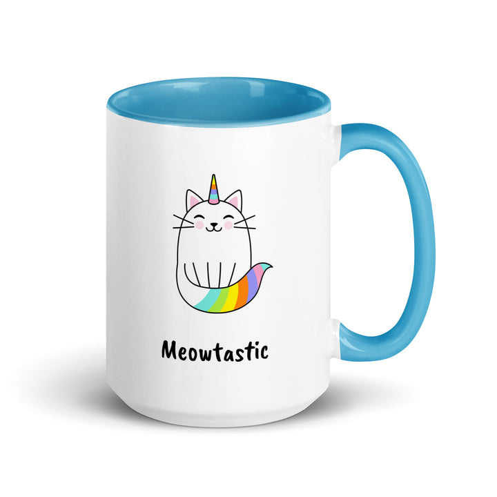 cat unicorn mug meowtastic