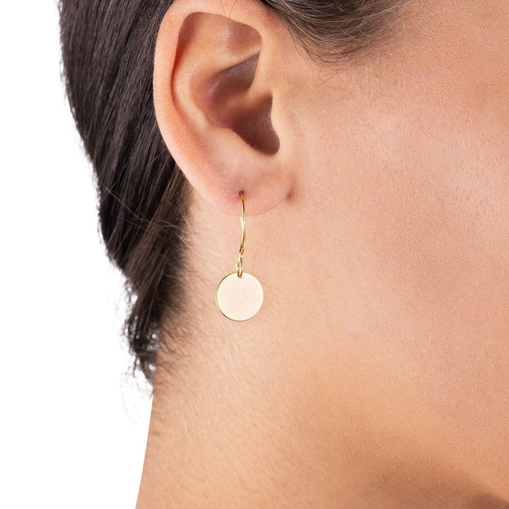 gold  earrings with fancy french wire ear wires
